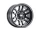 Dirty Life Canyon Matte Black Wheel; 17x9; -38mm Offset (20-24 Jeep Gladiator JT)