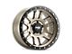 Dirty Life Canyon Pro Satin Gold Wheel; 17x9; -12mm Offset (20-24 Jeep Gladiator JT)