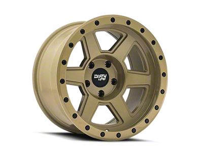 Dirty Life Compound Desert Sand Wheel; 19x10; -12mm Offset (20-24 Jeep Gladiator JT)