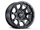 Dirty Life Drifter Matte Black Wheel; 17x8.5; -6mm Offset (20-24 Jeep Gladiator JT)