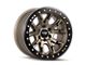 Dirty Life DT-1 Satin Bronze Wheel; 17x9; -38mm Offset (20-24 Jeep Gladiator JT)