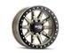 Dirty Life DT-2 Satin Gold Wheel; 17x9; -38mm Offset (20-24 Jeep Gladiator JT)