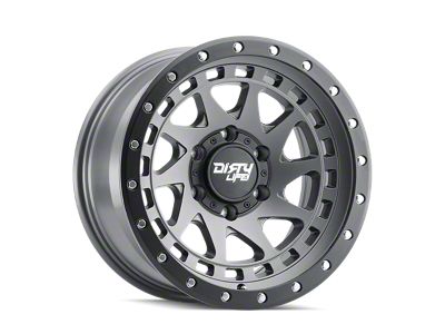 Dirty Life Enigma Pro Satin Graphite Wheel; 17x9; -12mm Offset (20-24 Jeep Gladiator JT)