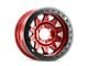 Dirty Life Roadkill Gloss Crimson Candy Red Wheel; 17x9; -14mm Offset (20-24 Jeep Gladiator JT)