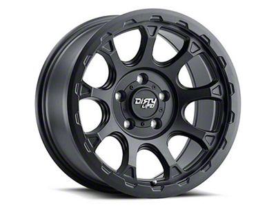 Dirty Life Drifter Matte Black Wheel; 17x8.5; -6mm Offset (05-10 Jeep Grand Cherokee WK, Excluding SRT8)