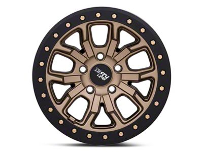 Dirty Life DT-1 Matte Gold Wheel; 17x9; -12mm Offset (05-10 Jeep Grand Cherokee WK, Excluding SRT8)