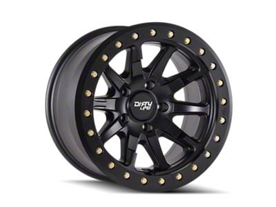 Dirty Life DT-2 Matte Black Wheel; 17x9; -12mm Offset (05-10 Jeep Grand Cherokee WK, Excluding SRT8)