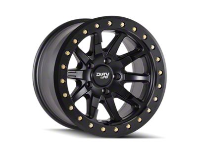 Dirty Life DT-2 Matte Black Wheel; 17x9; -38mm Offset (05-10 Jeep Grand Cherokee WK, Excluding SRT8)