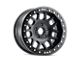 Dirty Life Mesa Race Matte Black Wheel; 17x9; -12mm Offset (99-04 Jeep Grand Cherokee WJ)