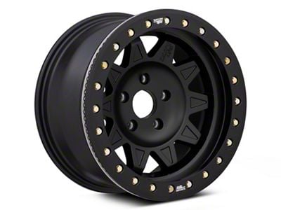 Dirty Life Roadkill Race Matte Black True Beadlock Wheel; 17x9; -14mm Offset (99-04 Jeep Grand Cherokee WJ)