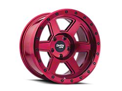 Dirty Life Compound Crimson Candy Red Wheel; 20x10; -25mm Offset (11-21 Jeep Grand Cherokee WK2)