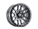 Dirty Life Canyon Pro Satin Graphite Wheel; 17x9; -12mm Offset (18-24 Jeep Wrangler JL)