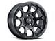 Dirty Life Drifter Matte Black Wheel; 17x8.5 (07-18 Jeep Wrangler JK)