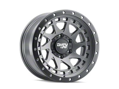 Dirty Life Enigma Pro Satin Graphite Wheel; 17x9; -38mm Offset (76-86 Jeep CJ7)