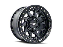 Dirty Life Enigma Race Matte Black Wheel; 17x9; -12mm Offset (18-24 Jeep Wrangler JL)