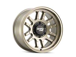 Dirty Life Canyon Satin Gold Wheel; 17x9; -12mm Offset (07-18 Jeep Wrangler JK)