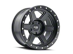 Dirty Life Compound Matte Black Wheel; 19x10; -12mm Offset (07-18 Jeep Wrangler JK)