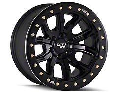 Dirty Life DT-1 Matte Black Wheel; 17x9; -38mm Offset (07-18 Jeep Wrangler JK)