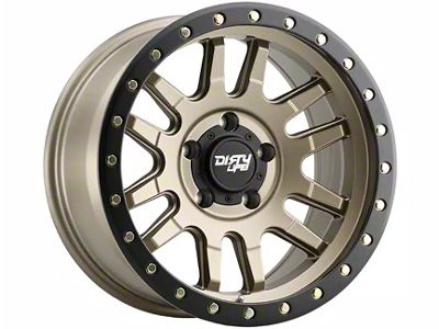 Dirty Life Canyon Pro Satin Gold 5-Lug Wheel; 17x9; 0mm Offset (14-21 Tundra)