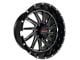 Disaster Offroad D01 Gloss Black Milled 6-Lug Wheel; 20x12; -44mm Offset (05-15 Tacoma)