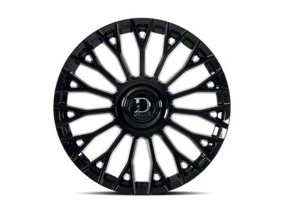 Dolce Luxury Roma Glossy Black 6-Lug Wheel; 22x9.5; 18mm Offset (2024 Tacoma)