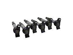 Dragon Fire Performance Ignition Coil Packs; Black (16-23 3.5L Tacoma)