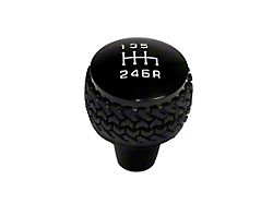 DV8 Offroad 6-Speed Shift Knob; Black (11-18 Jeep Wrangler JK)