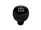 DV8 Offroad 6-Speed Shift Knob; Black (11-18 Jeep Wrangler JK)