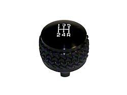 DV8 Offroad 5-Speed Shift Knob; Black (87-95 Jeep Wrangler YJ)