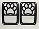 Drop Zone Off Road Tail Light Guards; Dog Paw (07-18 Jeep Wrangler JK)