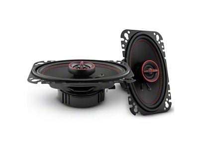 DS18 GEN-X 4x6-Inch 2-Way Coaxial Speakers; 45 Watts (Universal; Some Adaptation May Be Required)