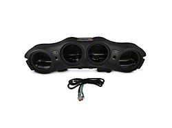 DS18 Overhead Sound Bar System for Four 8-Inch Speakers; Black (24-25 Jeep Gladiator JT)