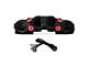 DS18 Overhead Sound Bar System with Tweeters for Four 8-Inch Speakers; Black (20-23 Jeep Gladiator JT)