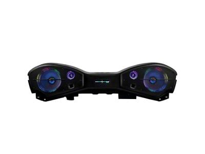 DS18 Plug and Play RGB Loaded Sound Bar Package; Black (24-25 Jeep Wrangler JL)