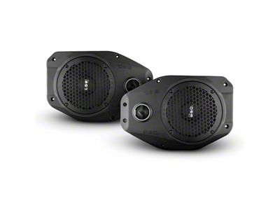 DS18 Soundbar Enclosure Upgrade with 6.50-Inch Neodymium Mid-Range Speakers and Tweeters; Plug and Play (18-23 Jeep Wrangler JL)
