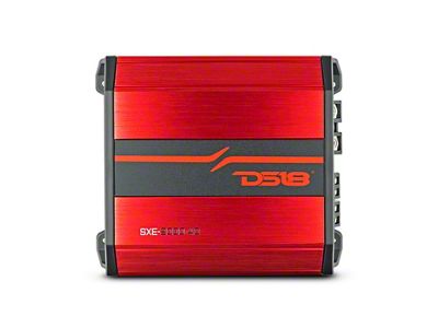 DS18 SXE Class D 4-Channel Amplifier; 4 x 150 Watts; Black (Universal; Some Adaptation May Be Required)