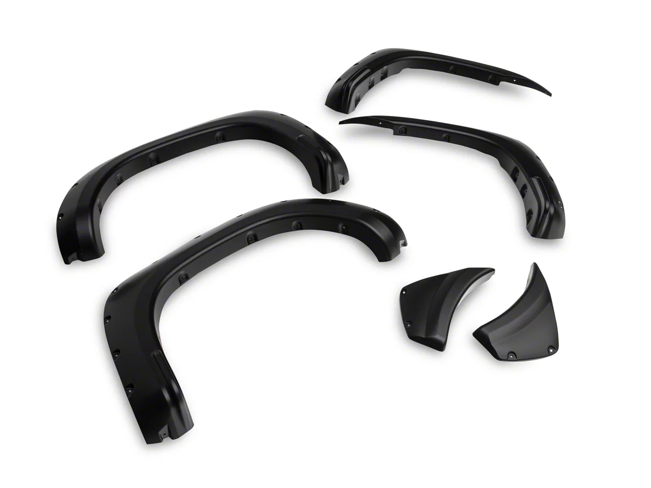 RedRock Tacoma Pocket Style Fender Flares TT1053 (12-14 Tacoma w/ 6 ...