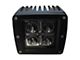 DV8 Offroad 3-Inch Chrome Series LED Cube Light; Spot Beam (Universal; Some Adaptation May Be Required)