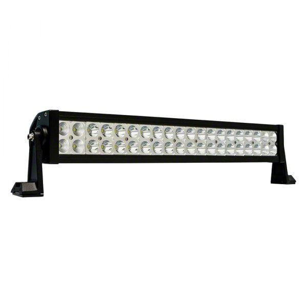 DV8 Offroad Jeep Wrangler 50-Inch Chrome Series LED Light Bar; Flood ...