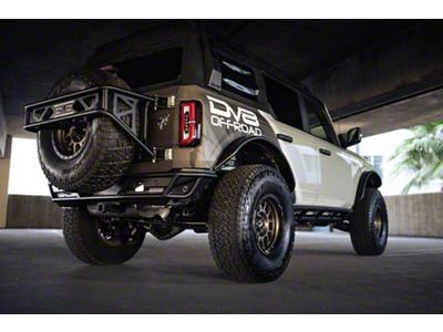DV8 Offroad Competition Series Rear Bumper (21-24 Bronco, Excluding Raptor)