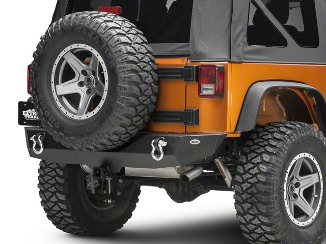 DV8 Offroad RS-4 Mid Width Rear Bumper (07-18 Jeep Wrangler JK)