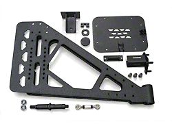 DV8 Offroad TC-6 Easy Open Tire Carrier for RS-10 and RS-11 Bumpers (07-18 Jeep Wrangler JK)