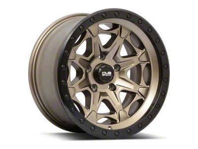 DV8 Offroad 886 Simulated Beadlock Matte Bronze 6-Lug Wheel; 17x9; -12mm Offset (03-09 4Runner)