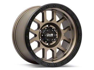 DV8 Offroad 883 Simulated Beadlock Matte Bronze 6-Lug Wheel; 17x9; 0mm Offset (05-15 Tacoma)