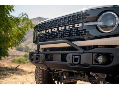 DV8 Offroad Factory Capable Front Bumper Bull Bar (21-25 Bronco w/ OEM Capable Front Bumper)