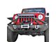 DV8 Offroad FS-6 Steel Mid Width Front Bumper (18-24 Jeep Wrangler JL)