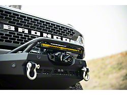 DV8 Offroad 20-Inch Elite Series Amber LED Light Bar; Flood/Spot Beam (Universal; Some Adaptation May Be Required)