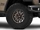 DV8 Offroad 883 Simulated Beadlock Matte Bronze Wheel; 17x9; -12mm Offset (20-24 Jeep Gladiator JT)