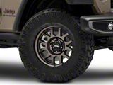 DV8 Offroad 883 Simulated Beadlock Matte Bronze Wheel; 20x9 (20-24 Jeep Gladiator JT)