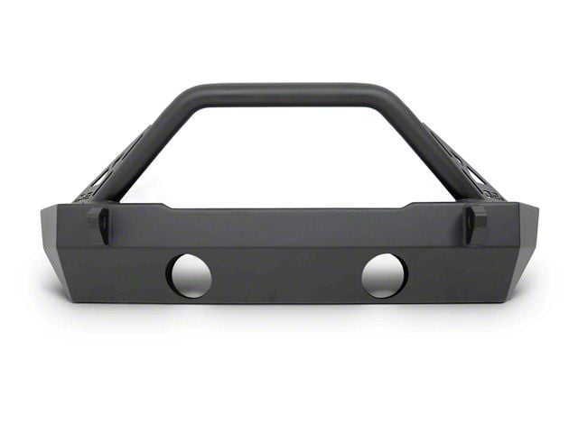 DV8 Offroad FS-15 Hammer Forged Stubby Front Bumper with Fog Light Openings (20-24 Jeep Gladiator JT)